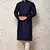 Ranak Royal Blue Art Silk Kurta Pajama