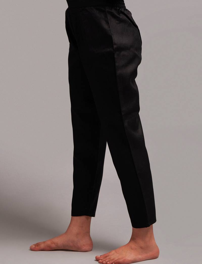 Black Printed Rayon Fabric Sequence Embroidered work Straight cut Kurta, Pant and Dupatta Set