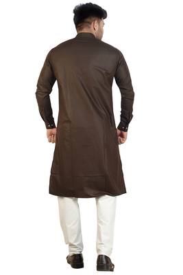 Arruga stylish plain kurta pajama 2