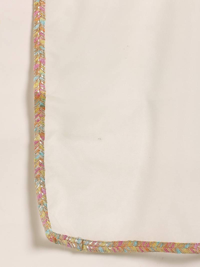 Ready To Wear Green Organza Embroidered Lehenga Set