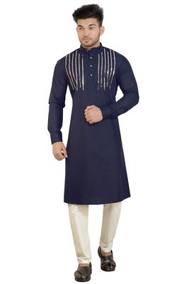 Arruga stylish stripes kurta pajama 1
