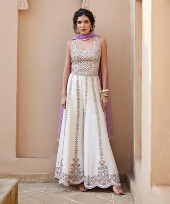 Savi ivory pant set 2