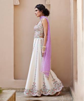 Savi ivory pant set 3