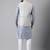 Grey weaving work jacquard silk kurta koti set with pyjama