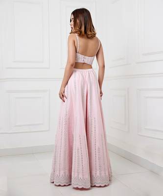 Riya pink jacket set 3