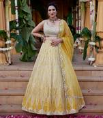 Yellow Mia Lehenga Set