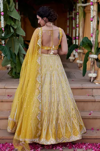 Yellow Mia Lehenga Set