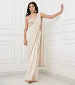 Ruhi ivory saree set