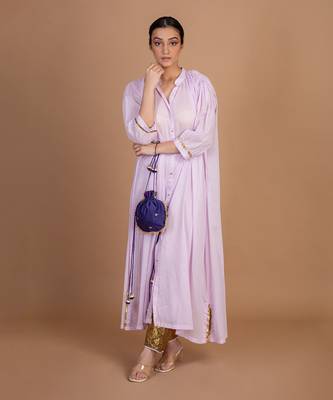 Purple salwar kurta set 1