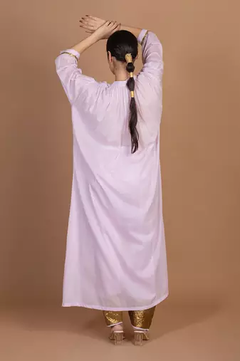 Purple salwar kurta set