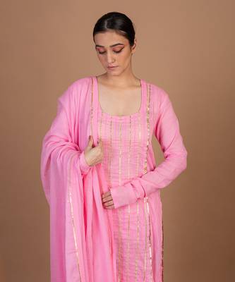 Pink gharara set 5