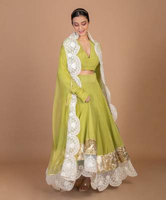Green Lehenga Set 2