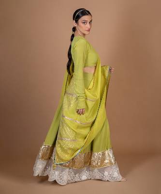 Green Lehenga Set 3