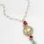 Latest gold plated stone and beads studded handmade moti mala necklace for women and girls