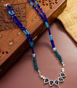 Traditional classic handmade multicolor moti mala set for women and girls