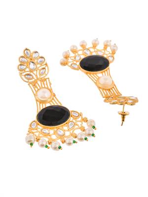 Long chandbali earrings 4