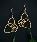 Family love bond bold statement earrings for girls