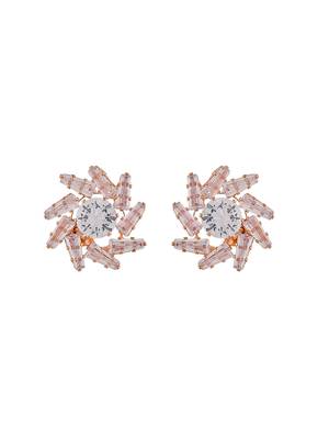 American diamond cz  western stud earrings 3