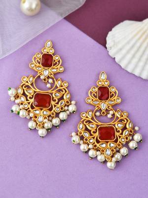 Ethnic chandbali earrings 1