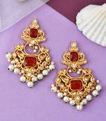 Ethnic chandbali earrings