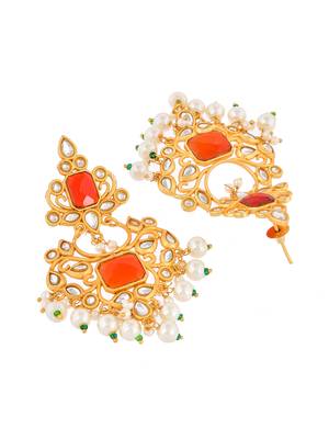Ethnic chandbali earrings 4
