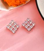 Cz stud earrings