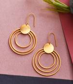 Handmade multi circular earrings
