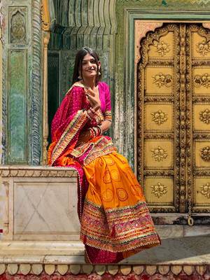 Riva Enterprise Women's Soft Pure Chiffon With Colourful Embroidery heavy lace Saree with blouse 4