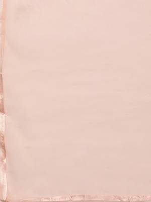 Peach chikankari embroidered unstitched dress material 3