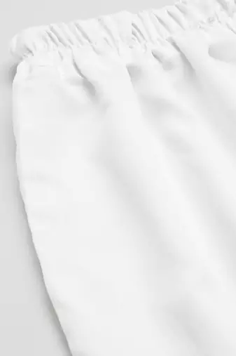 White chikankari embroidered unstitched dress material