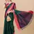 Green Jacquard Soft Aura Silk Woven Saree With Silk Blouse Piece