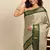 Soft Silk Jacquard Work Beige Green Saree