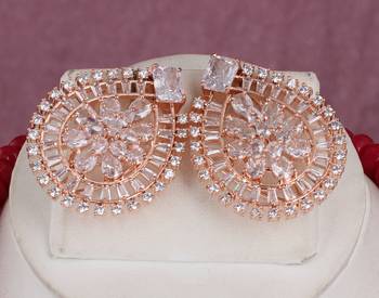 Cz stone studded pendant set with semi precious beads 2