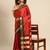 Red black jaccaurd work pure soft silk dharmavaram saree