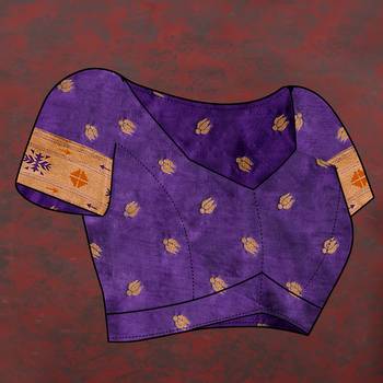 Beautiful Blue Soft Paithani Silk Blend Saree With Copper Zari Weaving Motifs And Rich Zari Weaving Pallu 4