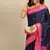 Silk Zari Woven Traditional Navy Blue Saree