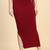Trendmalls Maroon Solid Nylon Soft  Petticoat, Skirts for Women, Saree silhouette, Shape Wear Dress for Saree Shapewear
