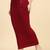 Trendmalls Maroon Solid Nylon Soft  Petticoat, Skirts for Women, Saree silhouette, Shape Wear Dress for Saree Shapewear