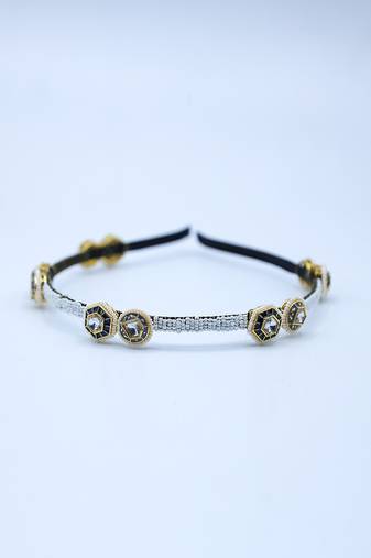 Braded Grey Hairband