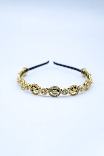 Brooch Embellished Hairband