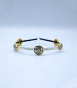 Grey Beaded Hairband