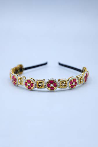 Pink Embellished Hairband