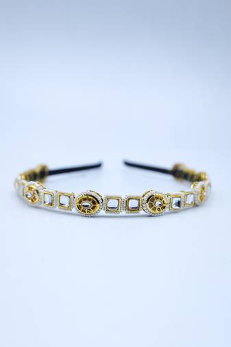 White Embellished Hairband