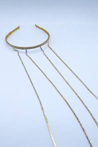 Rhinestones Chain Hairband