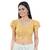 Muhenera Stretchable Non - Padded Nylon Round Neck Blouse