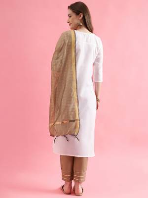  women cotton silk kurta pant set 2