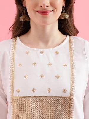  women cotton silk kurta pant set 3
