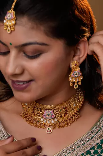 The ivora chokers set for women(tic8002)