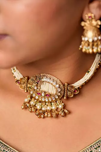The ivora chokers set for women(tic8005)