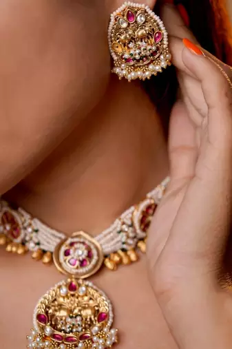 The ivora chokers set for women(tic8006)